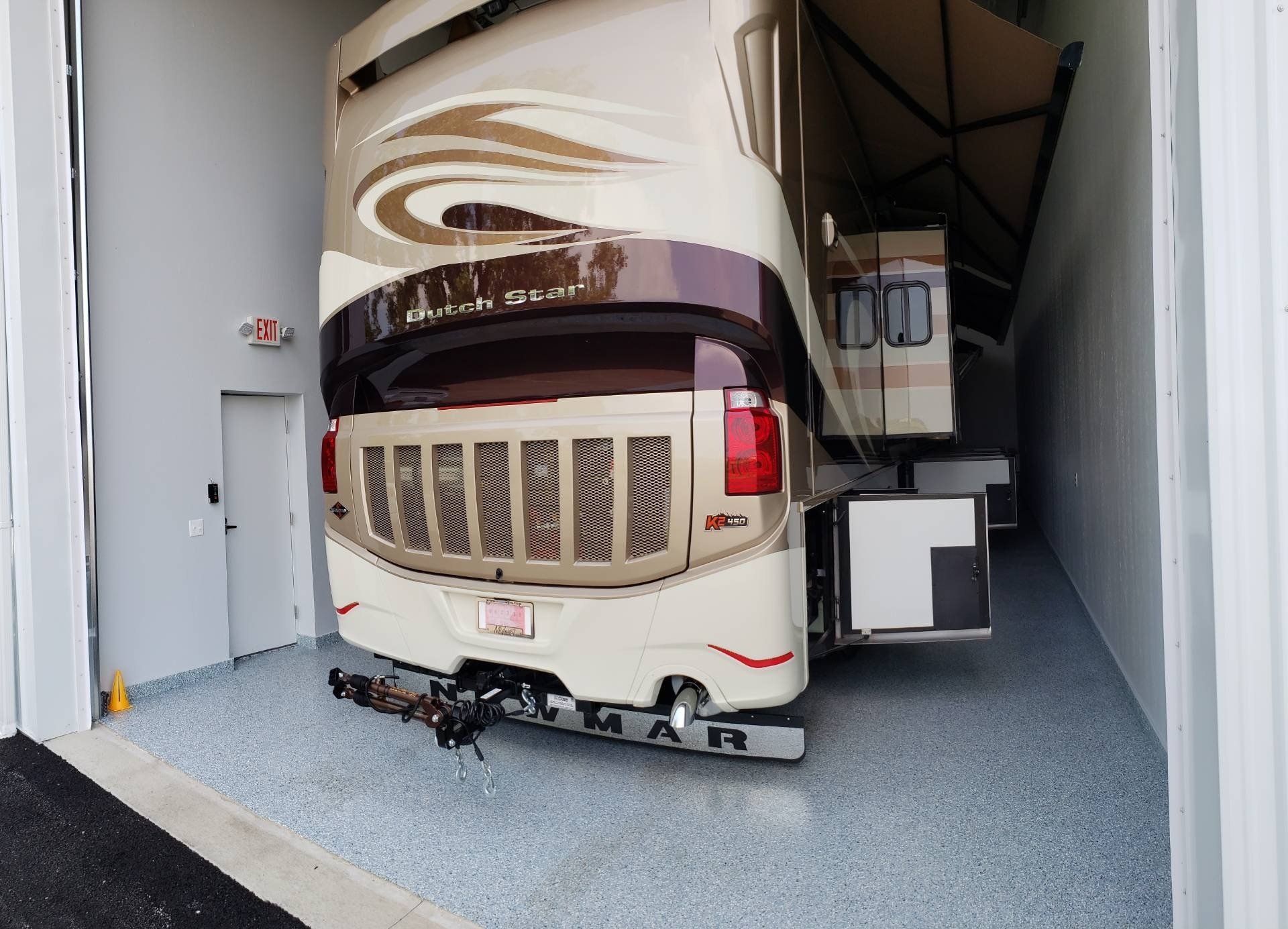 Example RV storage at StorageCondos.com