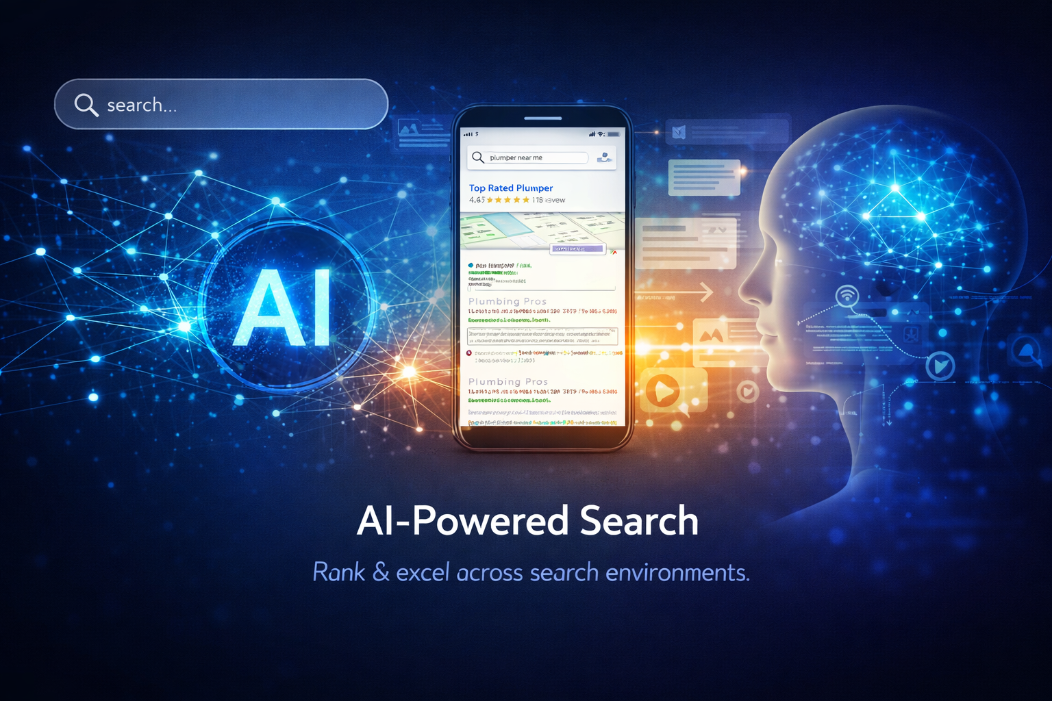 AI-powered search technology for SMB's to be found online