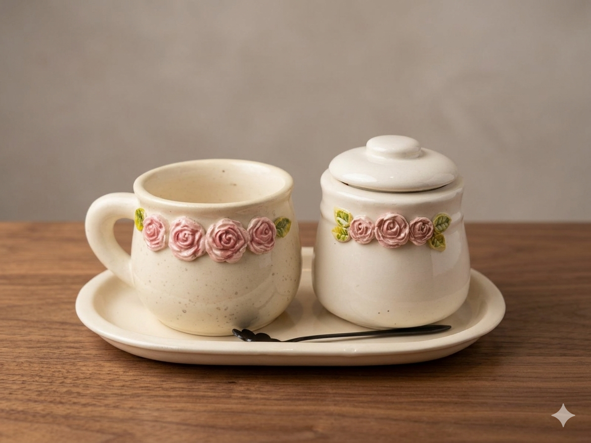 Set 3 piezas Floral