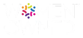 Colorful connected figures in a hexagonal design, representing community or collaboration.
