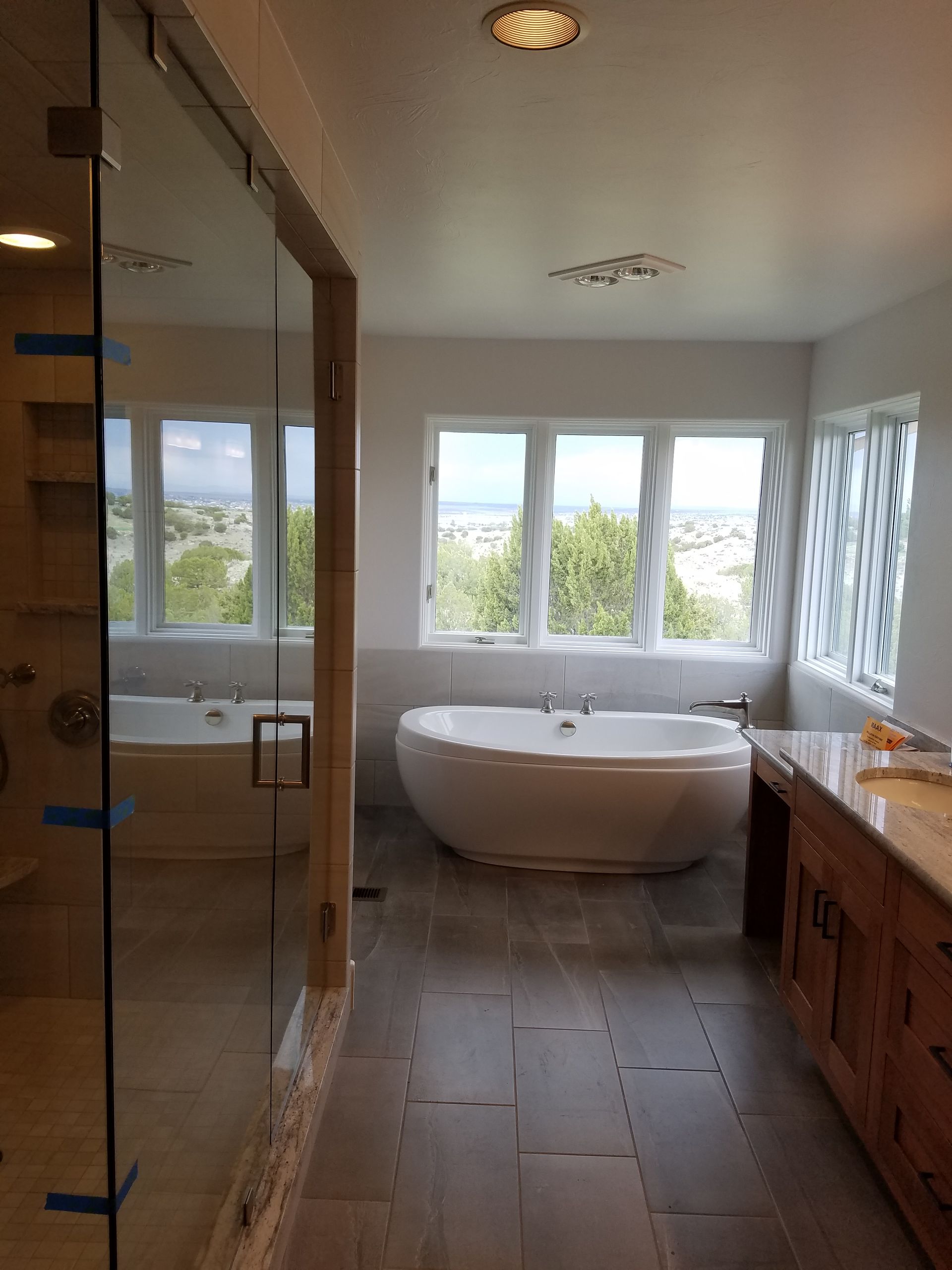 Residential Shower Glass — Pueblo, Co — Mountain West Glass Inc.