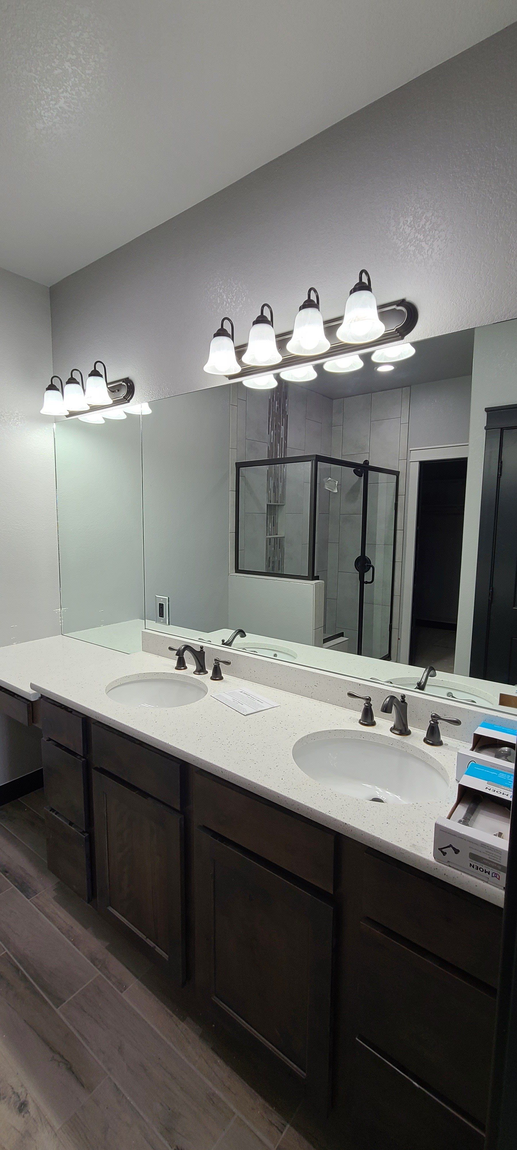 Commercial Bathroom — Pueblo, Co — Mountain West Glass Inc.