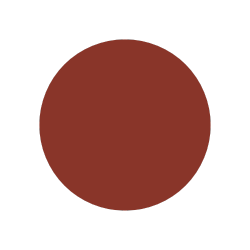 A red circle is on a white background.