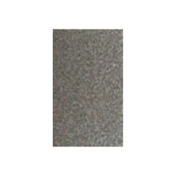 A close up of a gray carpet on a white background.
