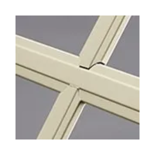 A close up of a window with a gray background.