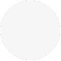 A white circle with dots on it on a white background.
