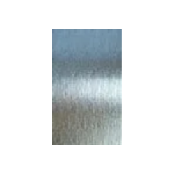A close up of a piece of metal on a white background.