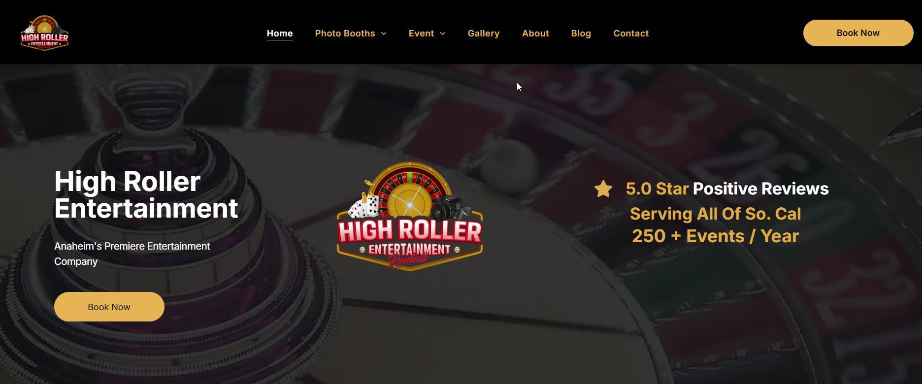 photo booth seo high roller rentals