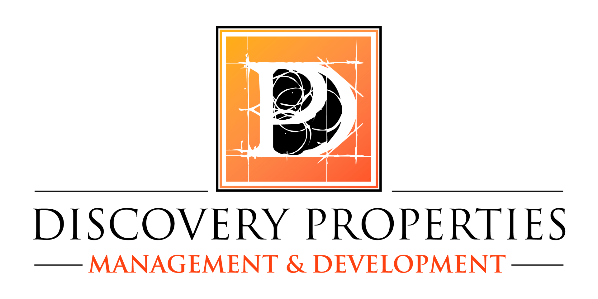Discovery Properties Management & Development Logo in Footer - linked to home page