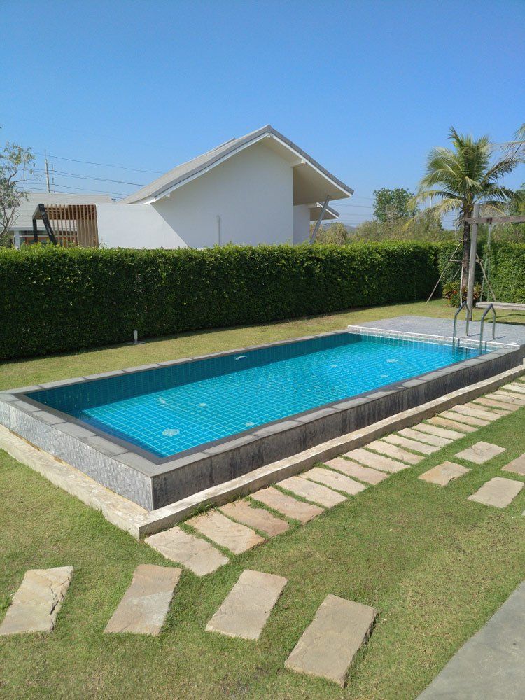 Pool In Backyard — Quality Swimming Pools in Coolangatta, QLD