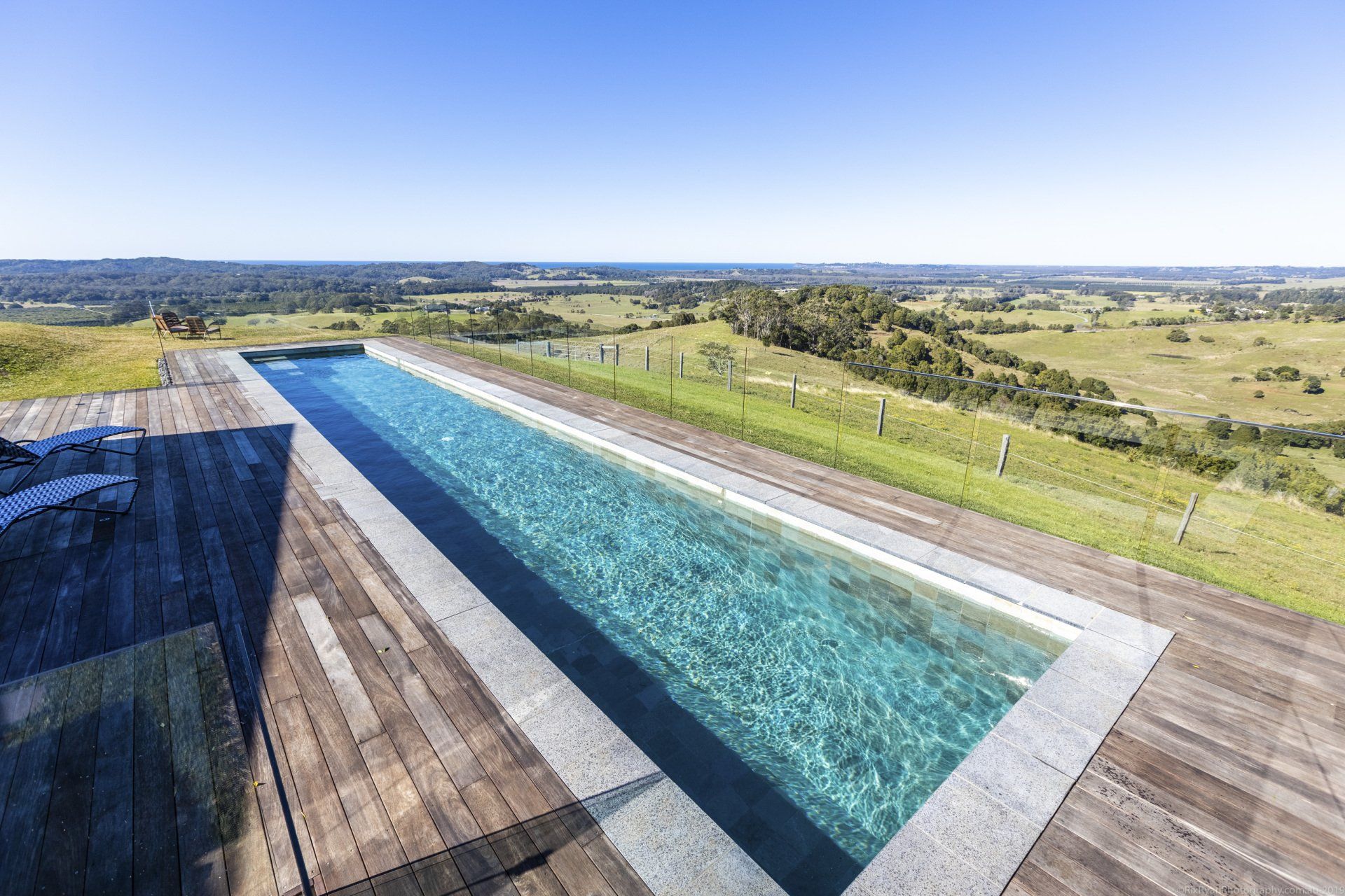 outdoor pool on a field - Coastal Pools Coolangatta