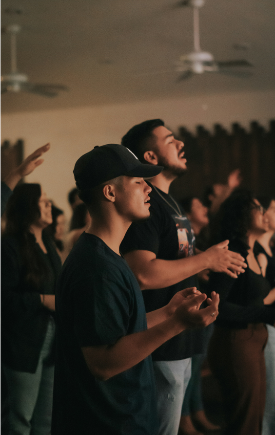Congregation in Worship