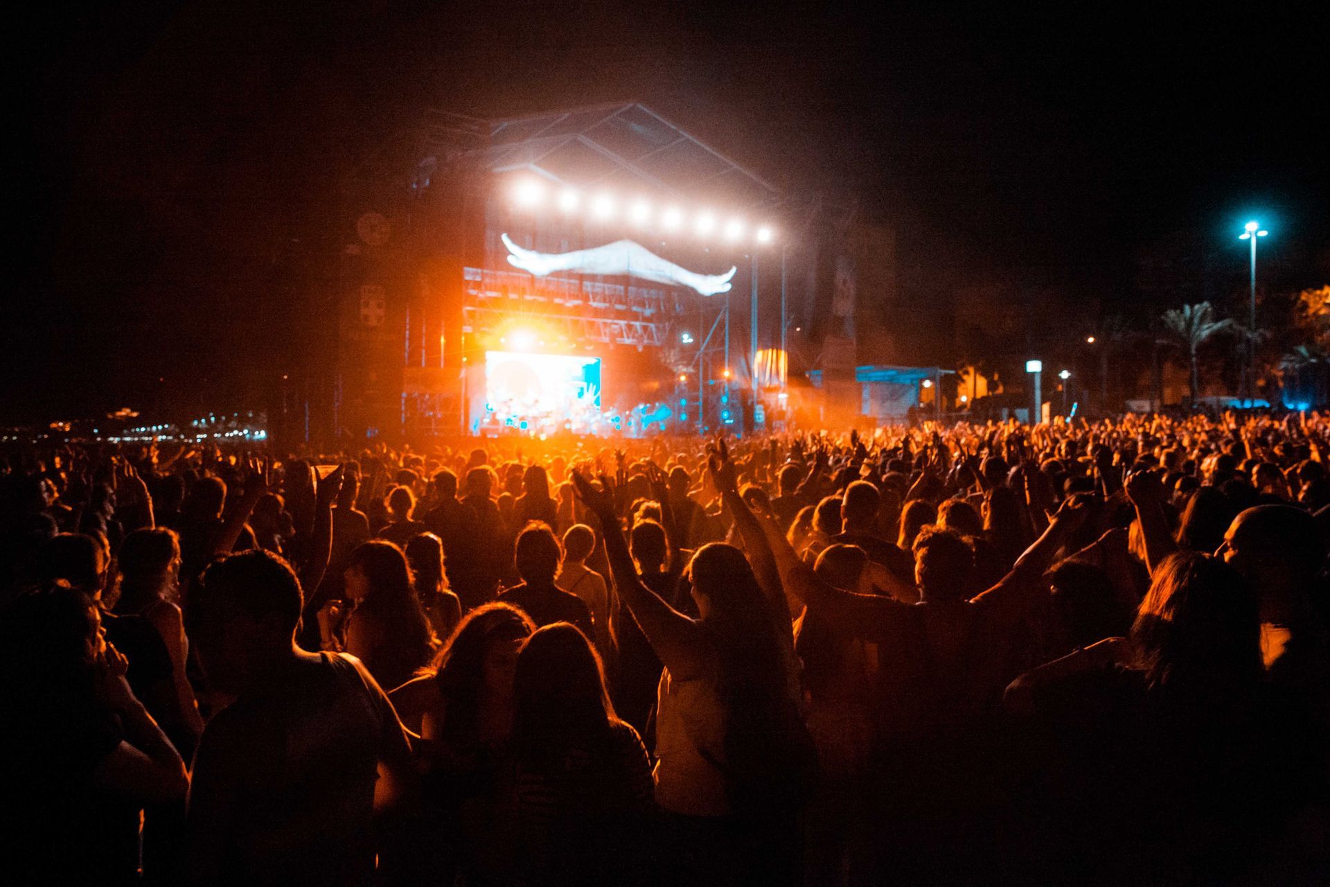 A huge, fun concert at nigh