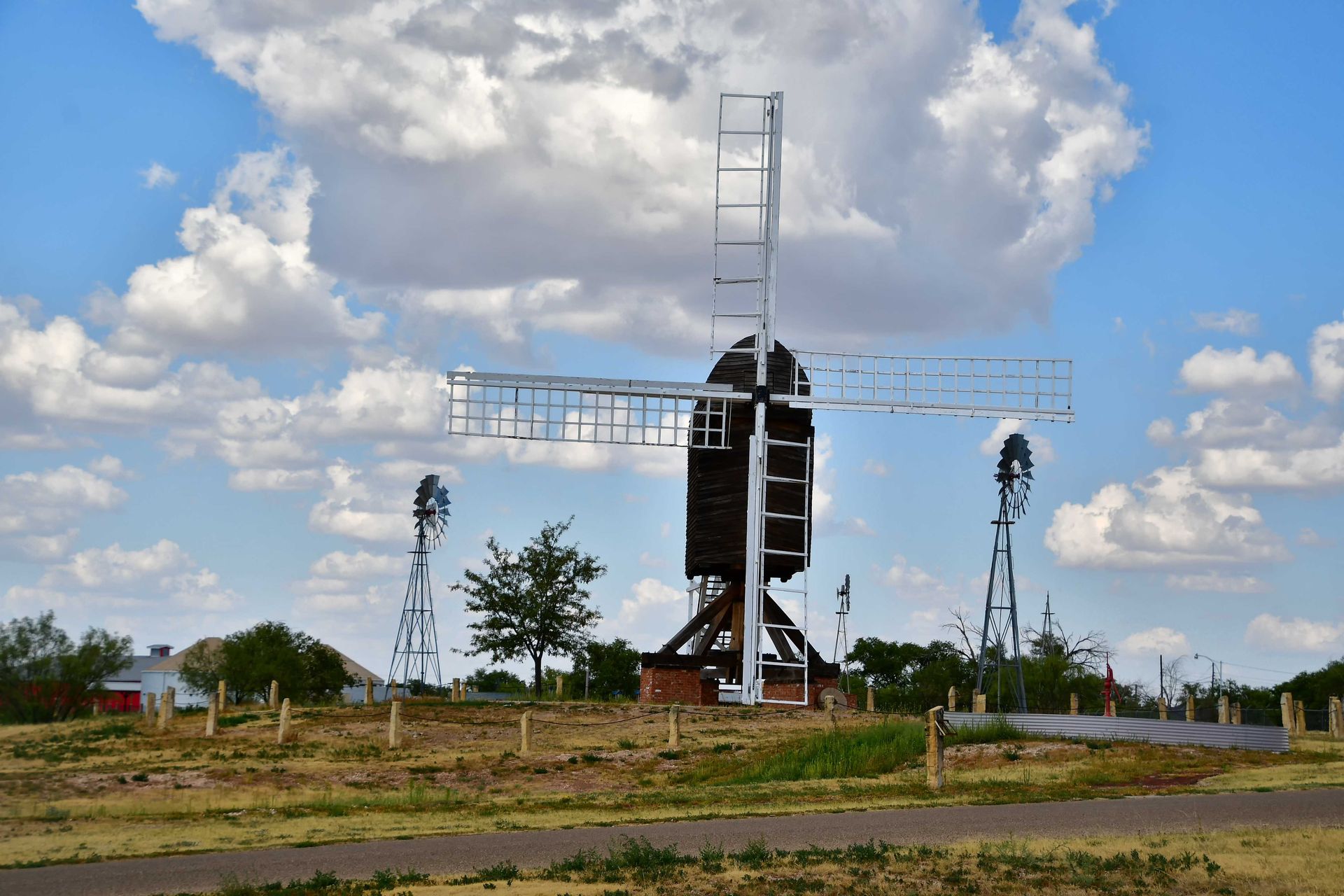 Lubbock, Texas photograph of windmill