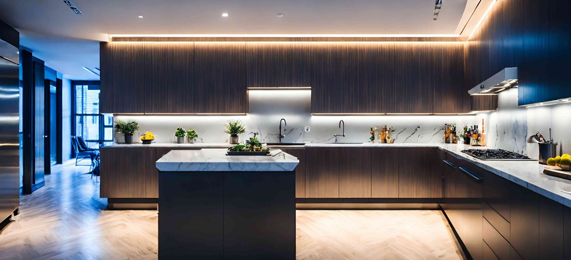 Interior real estate photograph in lainview