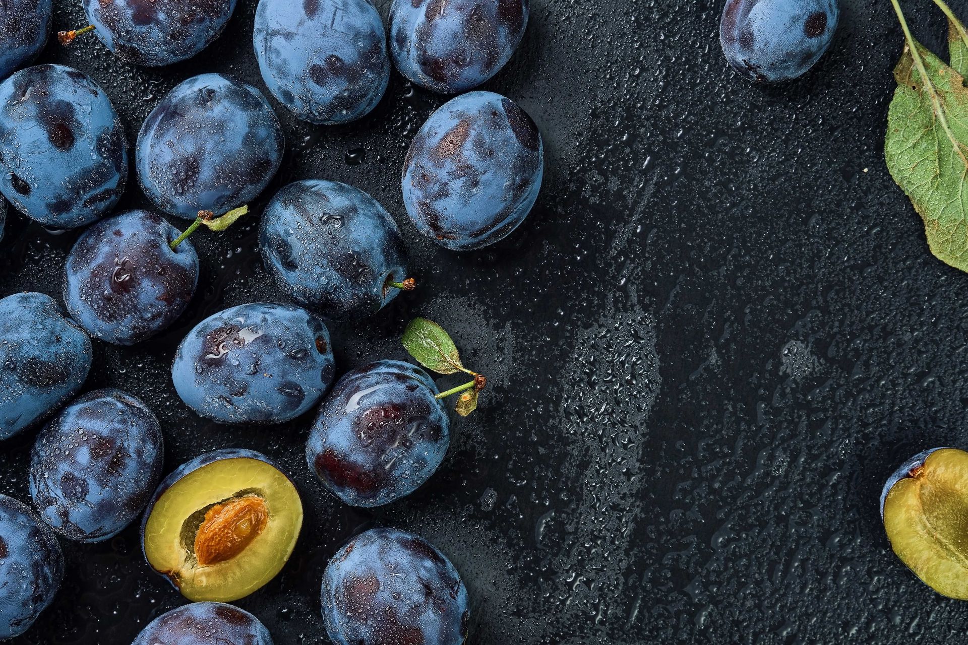 Professional Photograph of Plums
