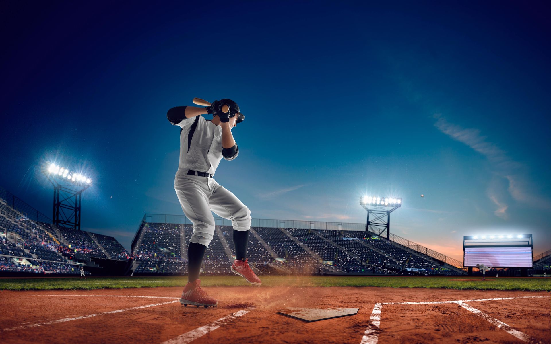 A photograph from behind the batter in a baseball game in Amarillo