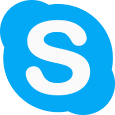 A blue logo with a white letter s on it