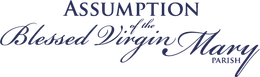 The logo for assumption of the blessed virgin mary parish