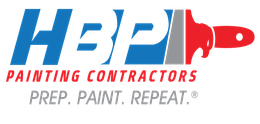 A logo for help painting contractors that says prep paint repeat