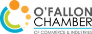 The logo for the o'fallon chamber of commerce and industries