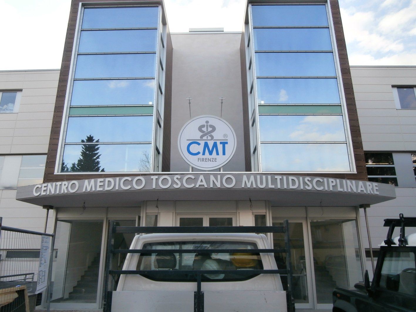 insegna in alluminio