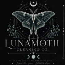 Lunamoth Cleaning LLC residential cleaning brand image