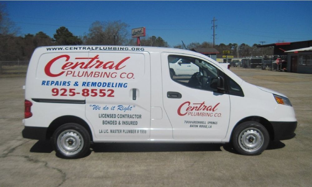 White van with 