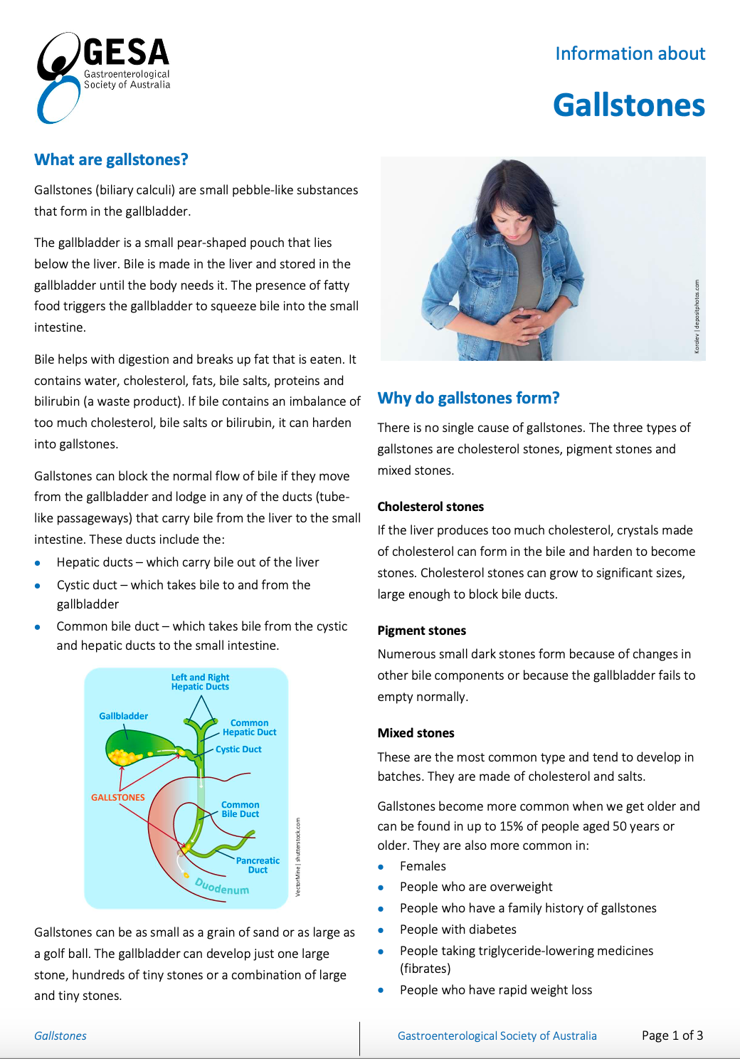 Gallstones Sydney