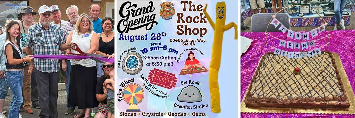 Celebrating Our Grand Opening: The Rock Shop is Officially Open!