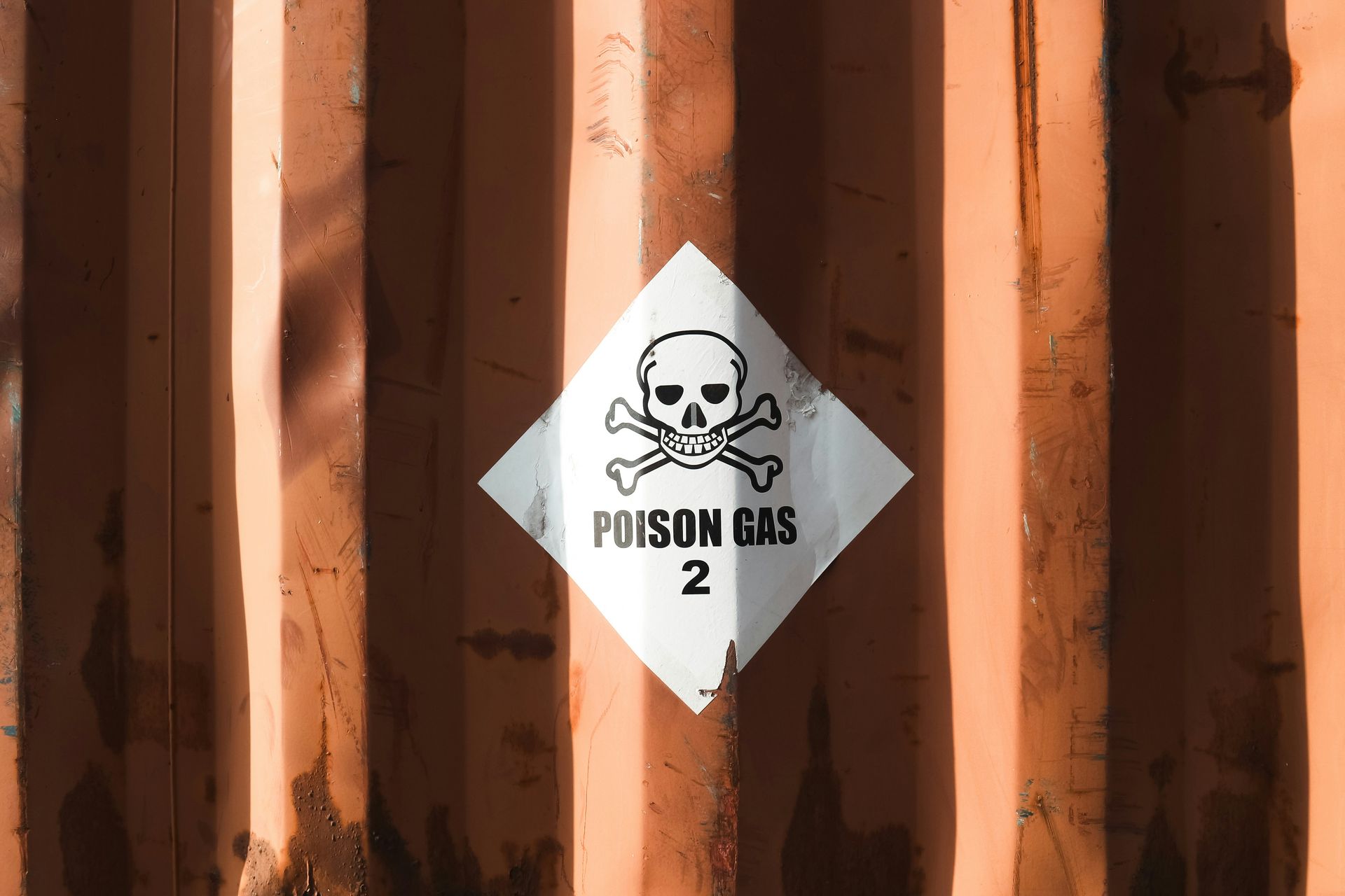 An image of a sticker that reads