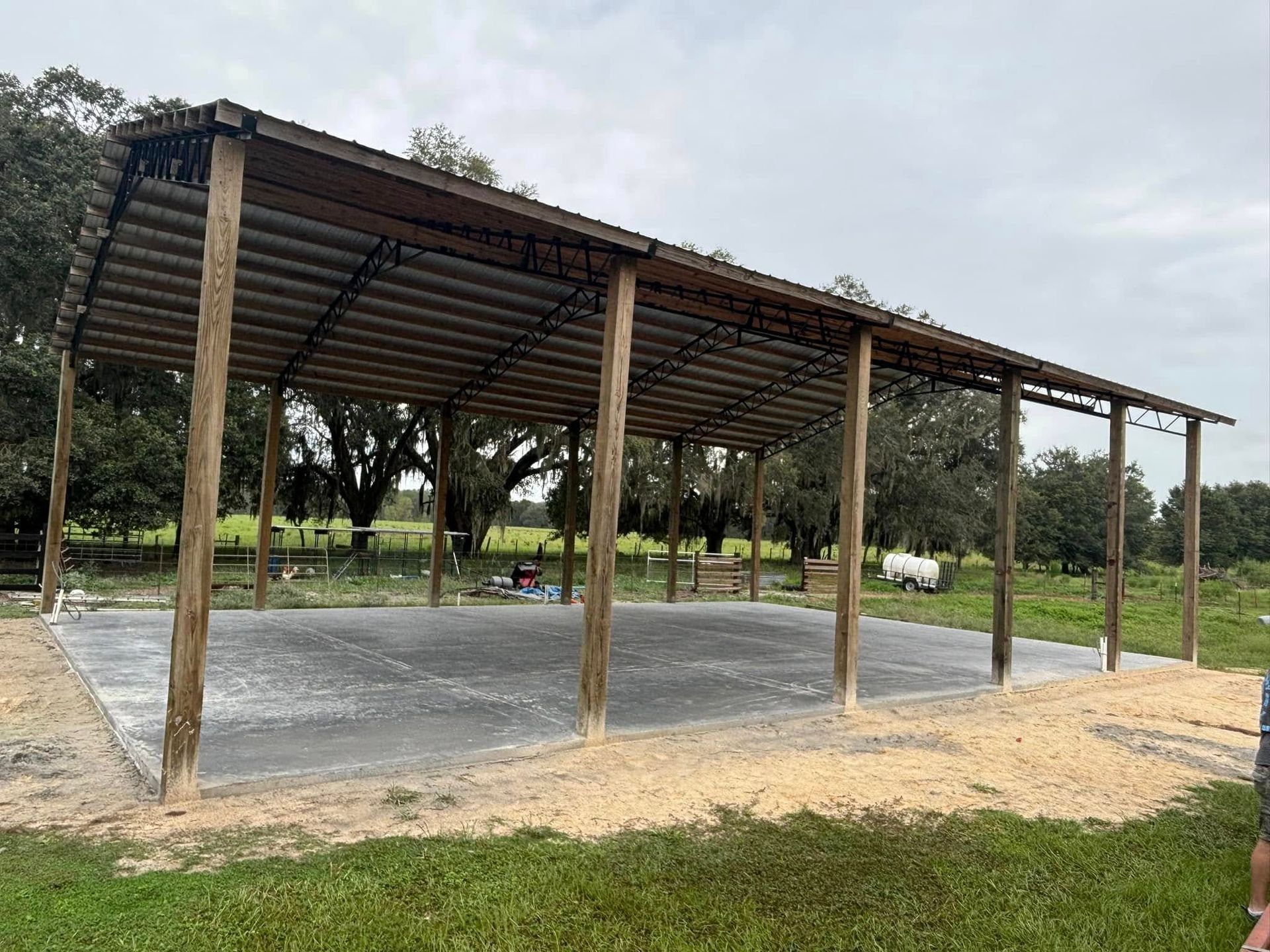 Pole Barn Foundation