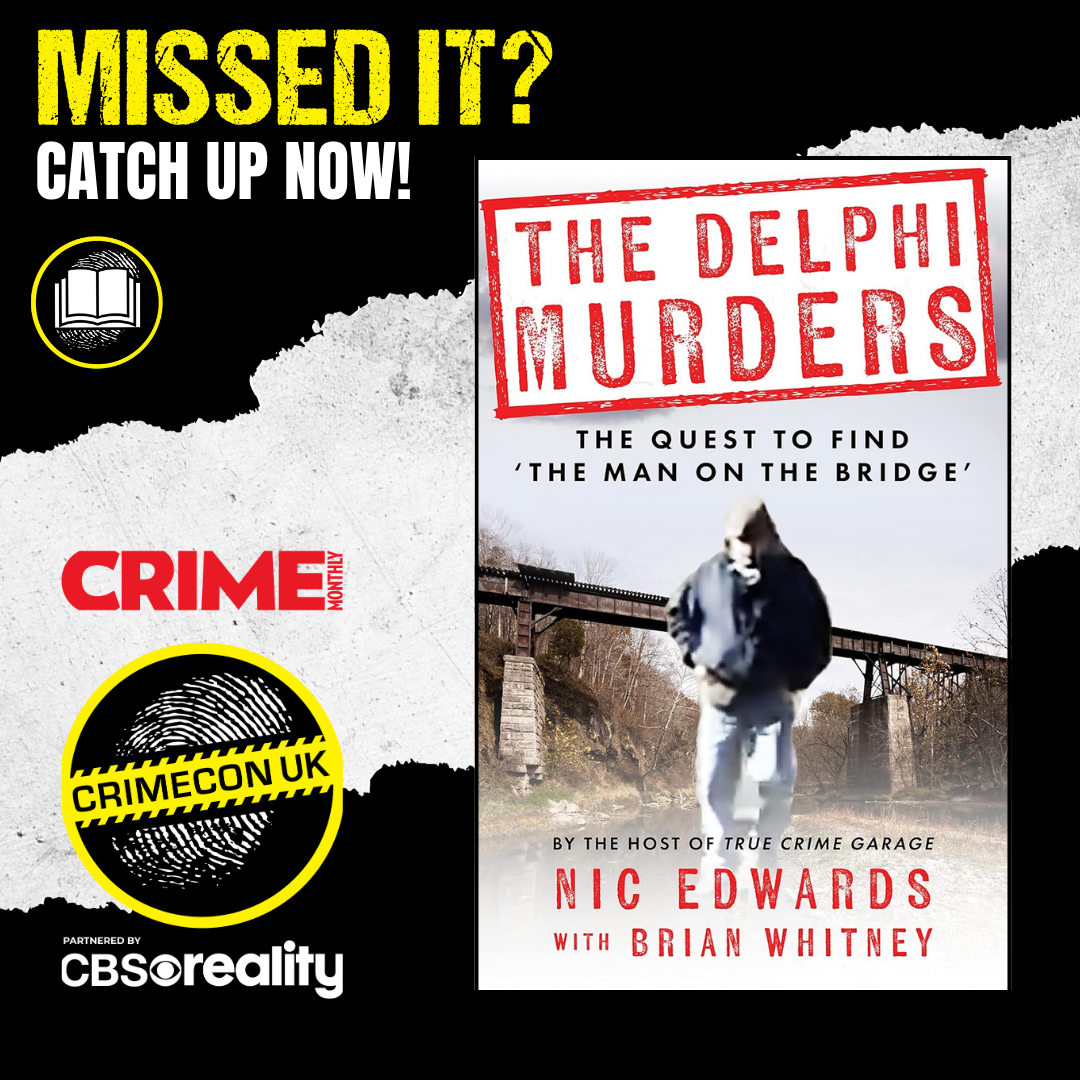 Dr Sohom Das talks about his book live on instagram - CrimeCon UK