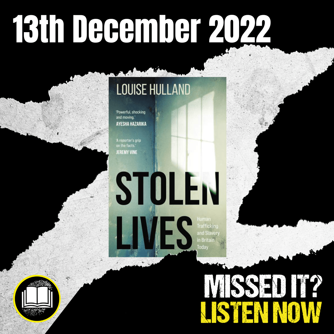 Louise Hulland talks about her book live on instagram - CrimeCon UK