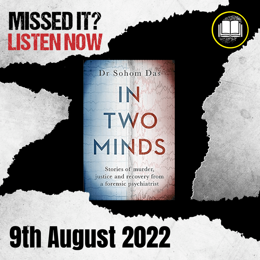 Dr Sohom Das talks about his book live on instagram - CrimeCon UK