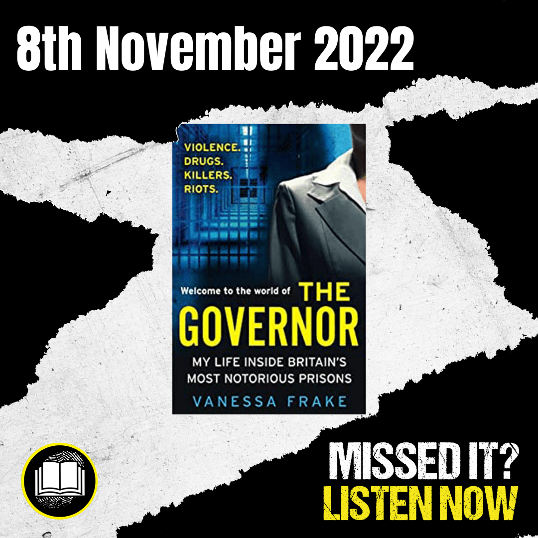 Vanessa Frake talks about her book live on instagram - CrimeCon UK