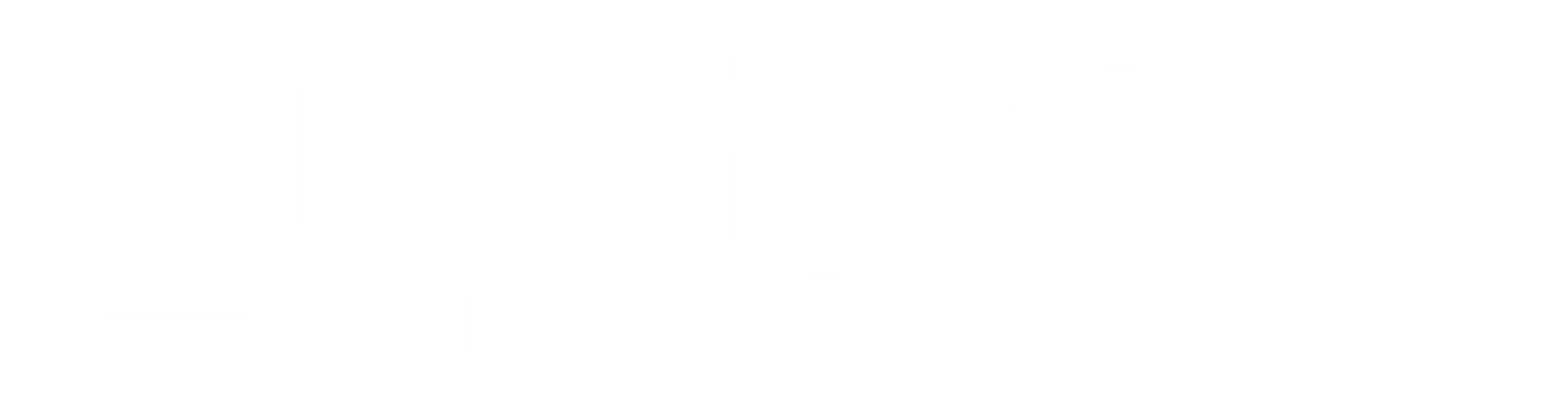 Enfriatek El logotipo de los enfriadores de aire Enfriatek es blanco.