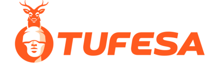 Logotipo de TUFESA sobre fondo blanco.