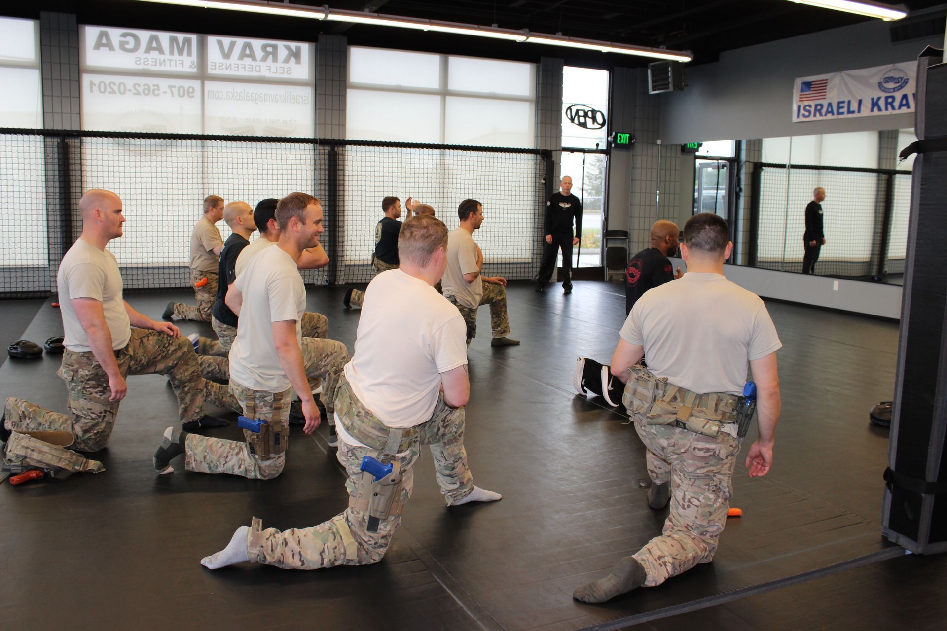 Men in military uniform