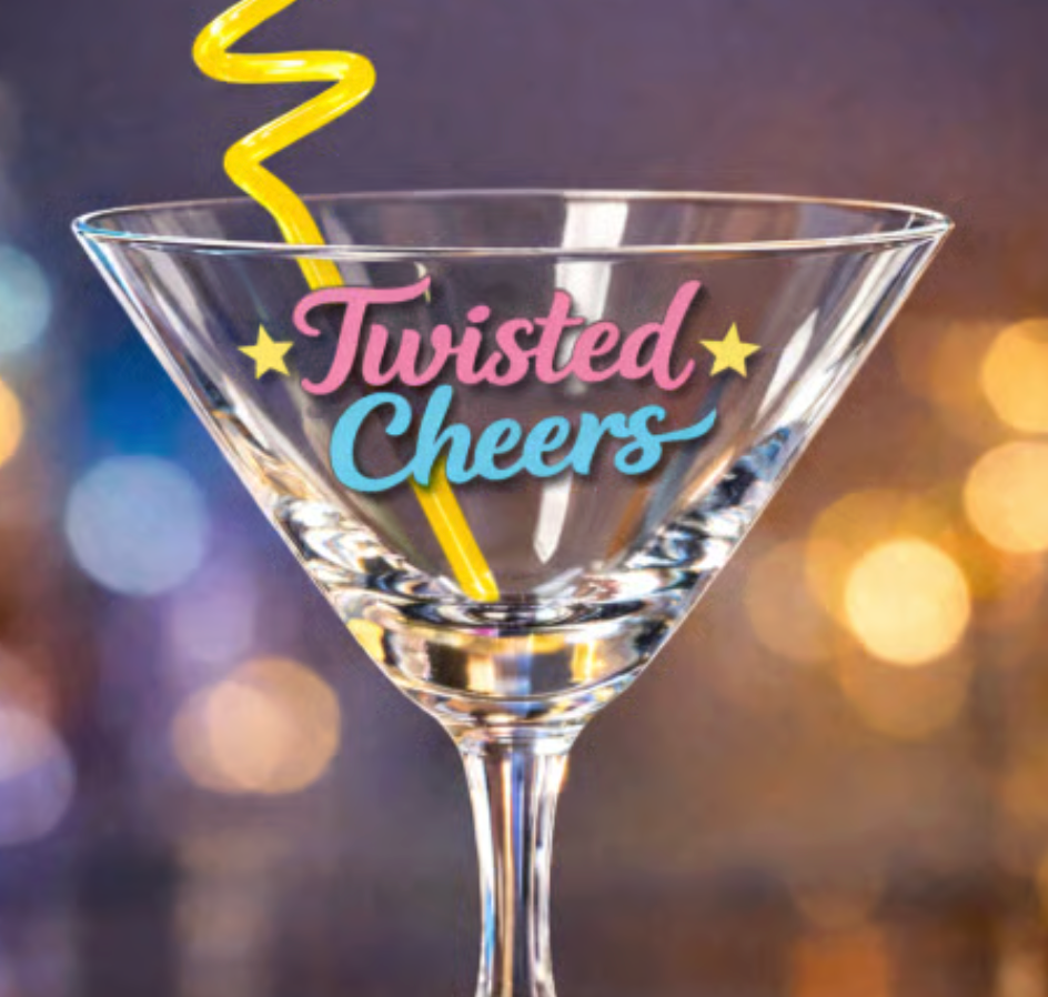 Martini glass with