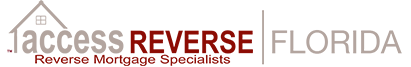 A logo for 1 access reverse florida reverse mortgage specialists