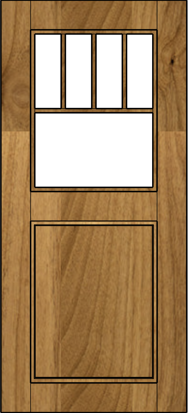 wood door style