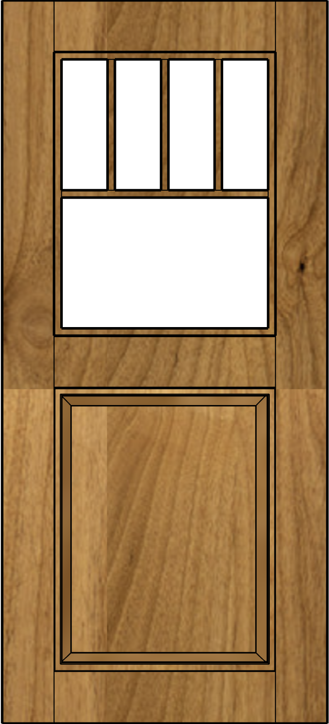 wood door style