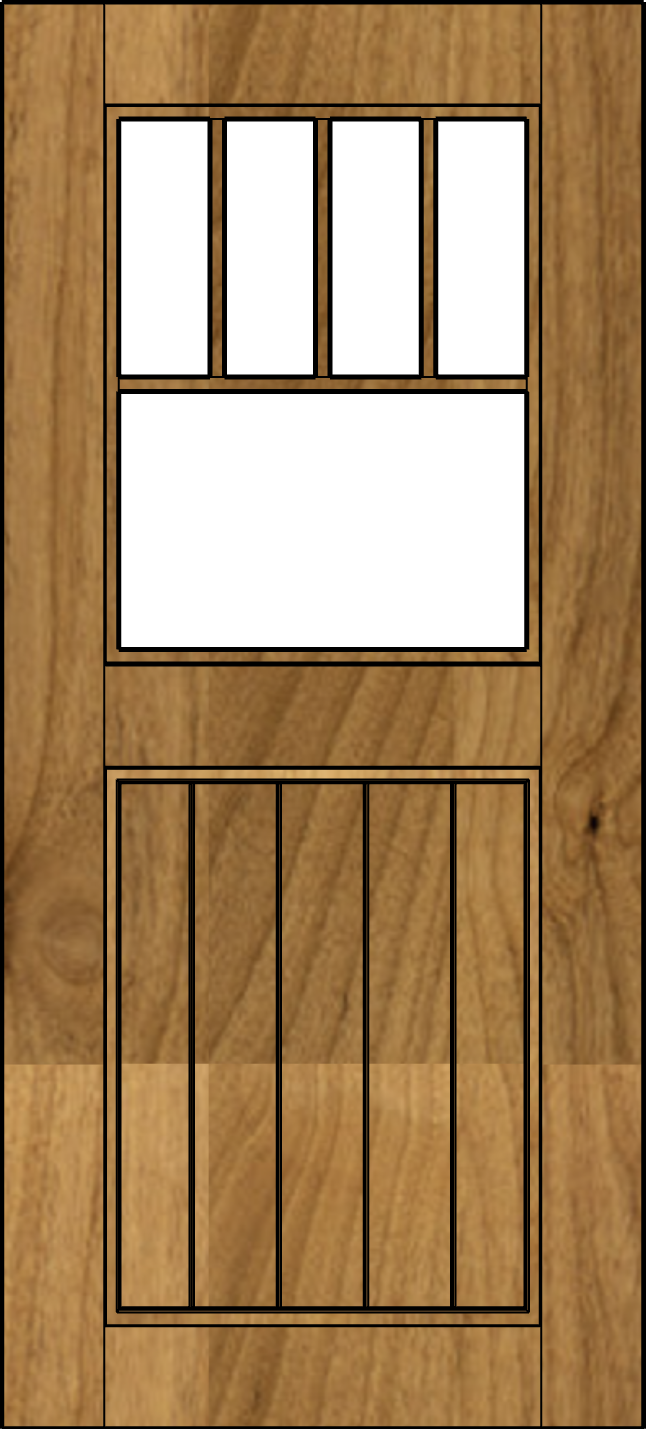 wood door style