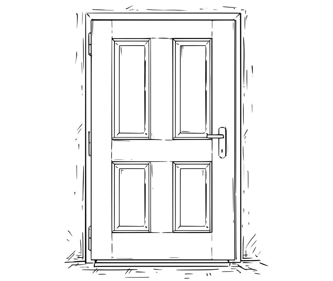 door sketch