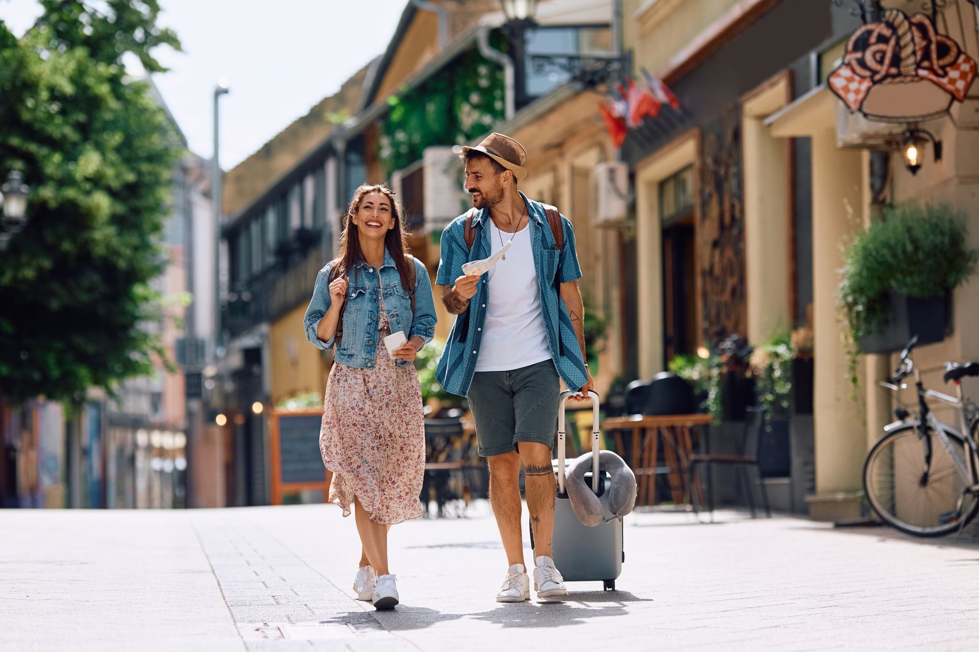 Couple On Vacation