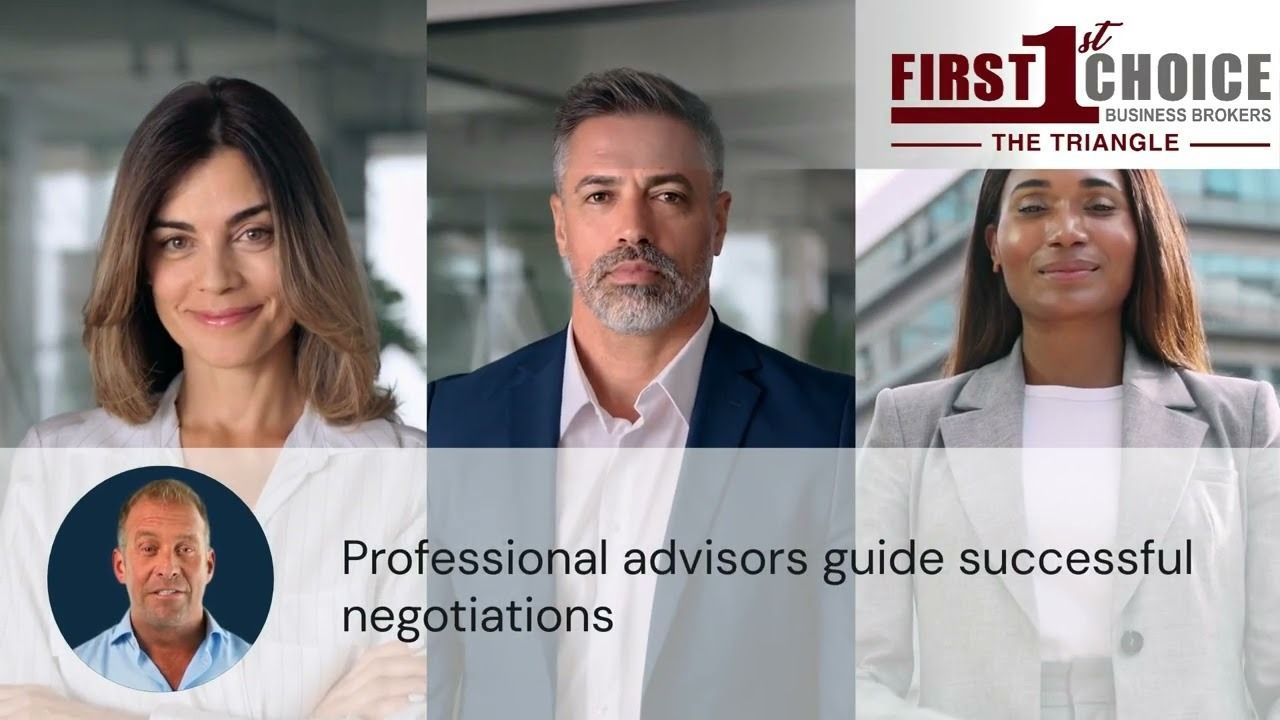 People with professional backgrounds. First Choice Advisors logo. 