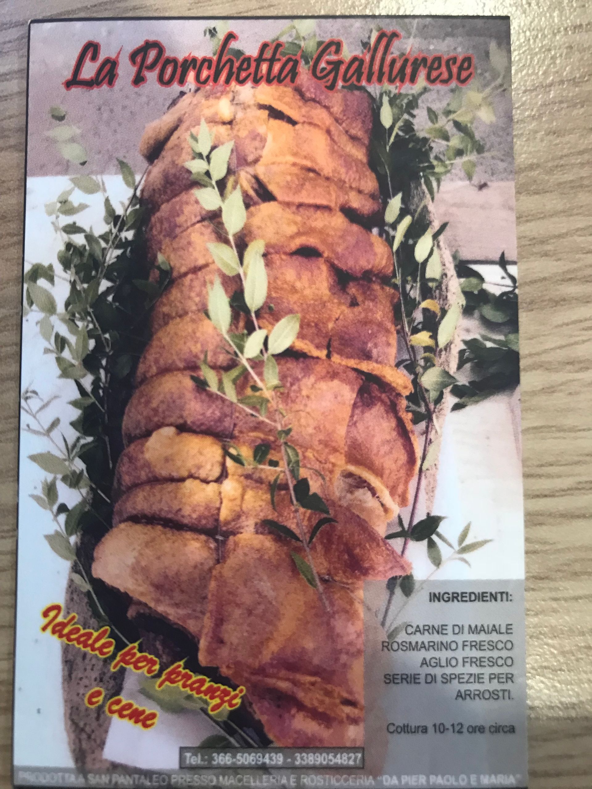 LA PORCHETTA