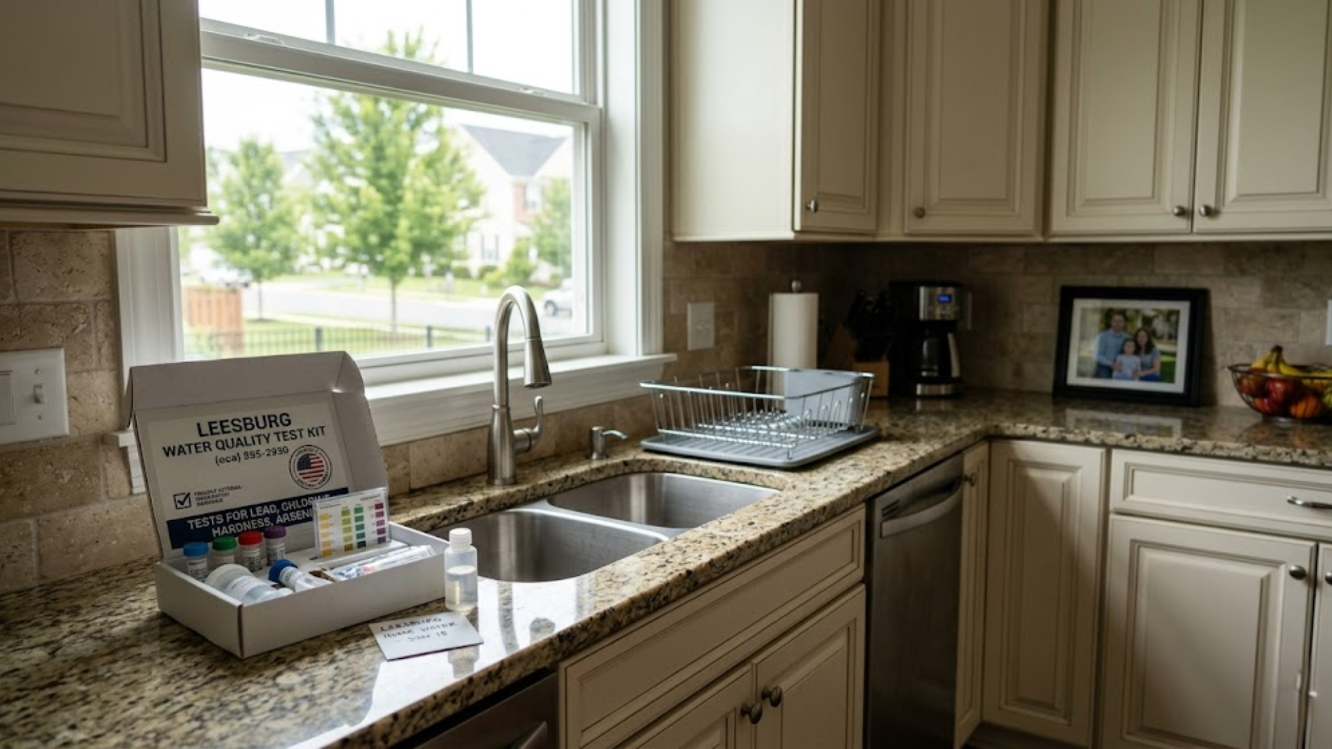 water testing kit Leesburg VA home water quality