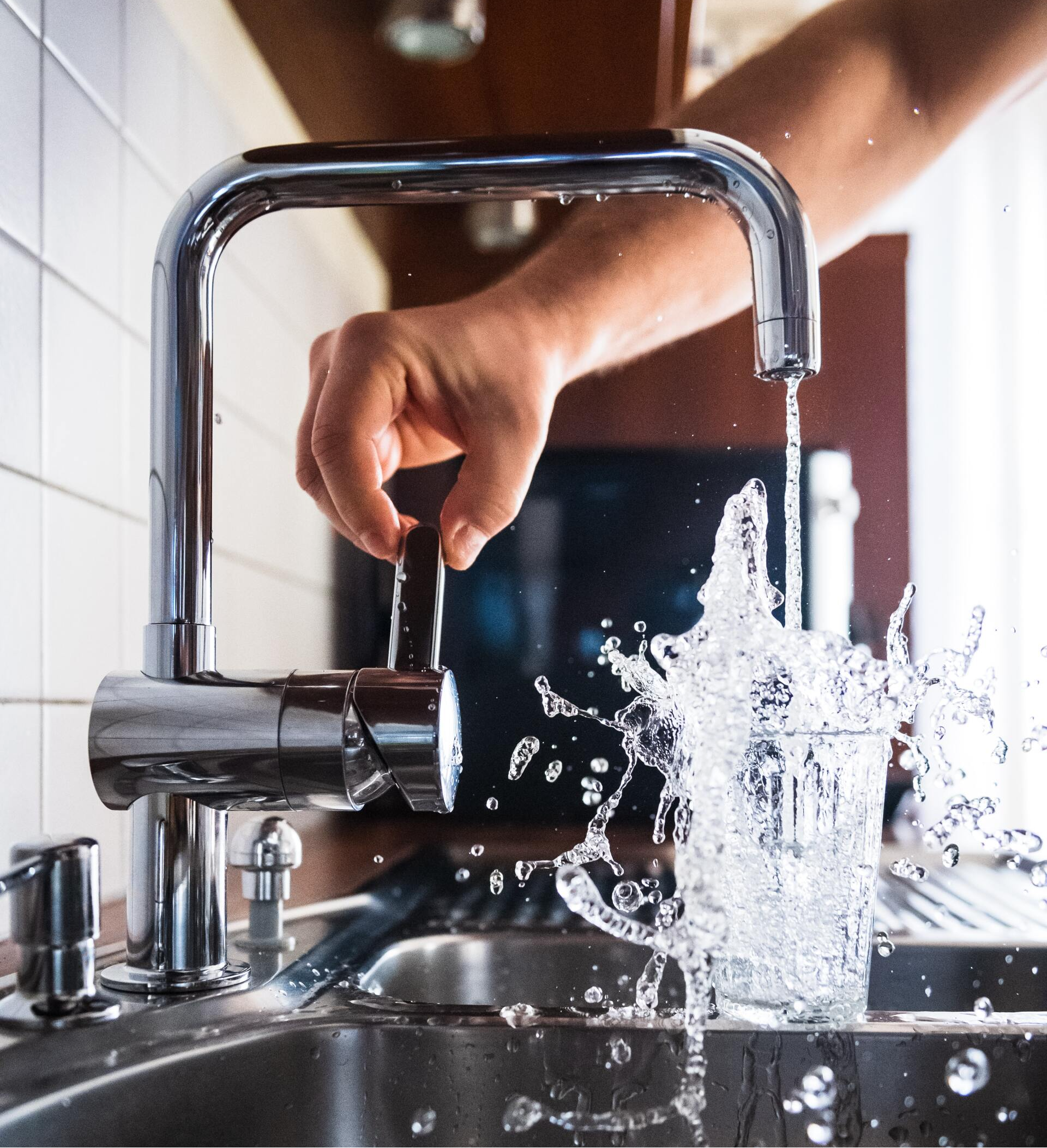water faucet